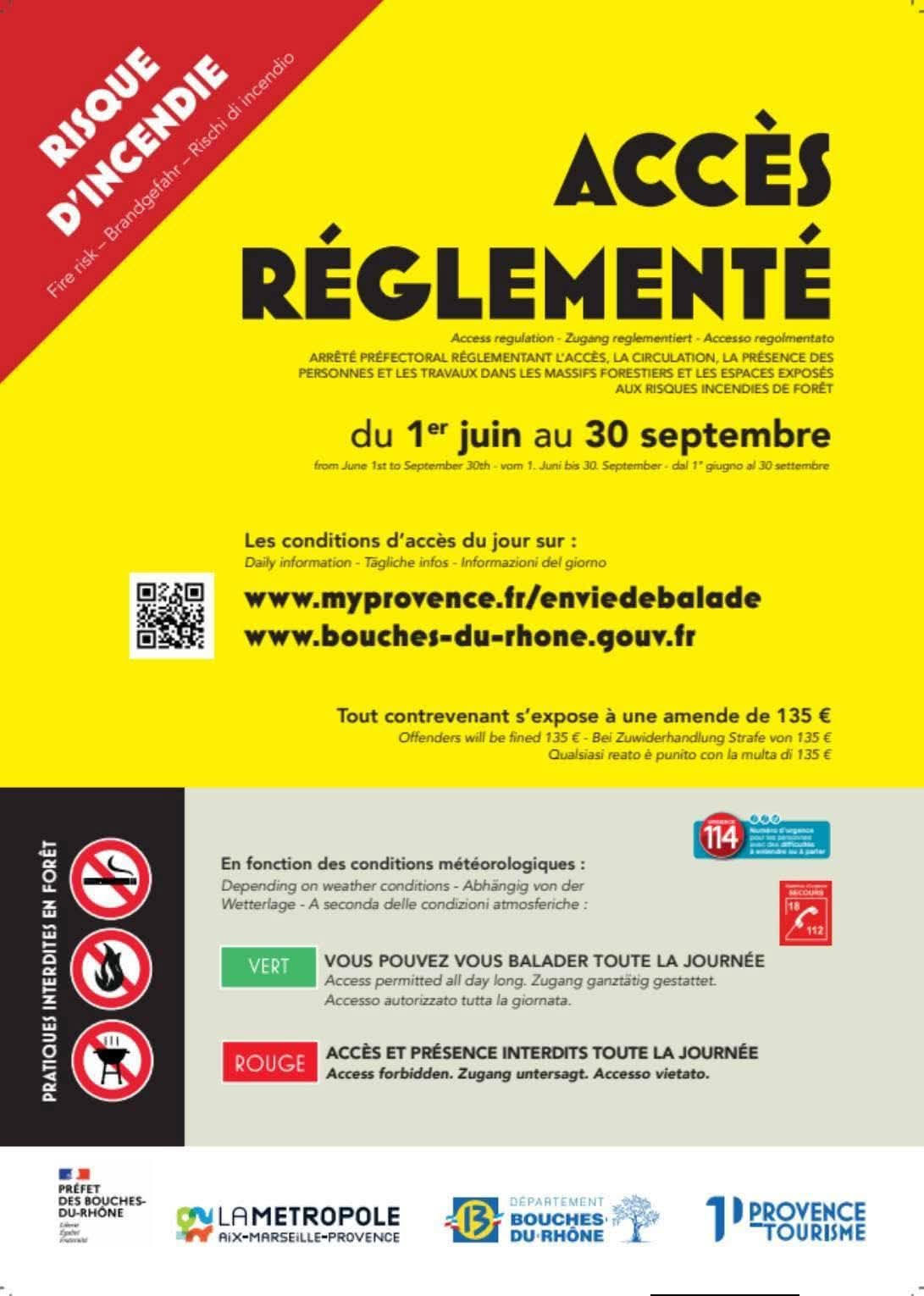 Lire la suite à propos de l’article Accès règlementé – Chemin Marie-Madeleine